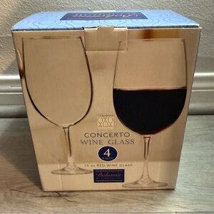 ❤️ Bohemia Wine Glass Set